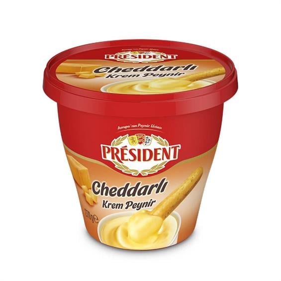 President Cheddarlı Krem Peynir 270 gr