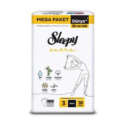 Sleepy Extra Mega  Ped  Gece 36 Adet