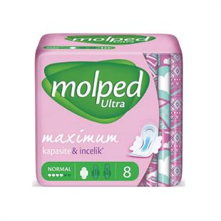 Molped Ultra Kuruluk Normal Hijyenik Ped 8'li