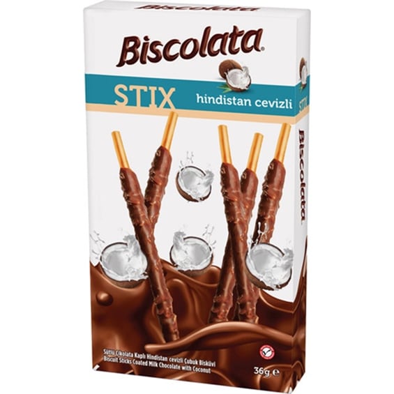Biscolata Stix Hindistan Cevizli 36 gr