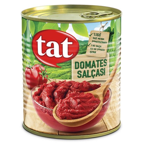 Tat Domates Salçası Teneke 830 gr