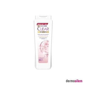 Clear Women Yumuşak Parlak Kiraz Çiçeği Esansı & Keratin Şampuan 485 ml