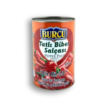 Burcu Tatlı Biber Salçası 4250 Gr
