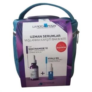 La Roche Niacinamide Serum 30 ml + Hyalu B5 10 ml + Çanta Hediyeli