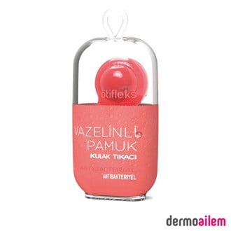 Otifleks Vazelinli Pamuk Kulak Tıkacı Orta Boy (M)