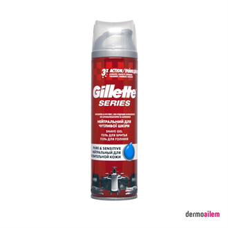 Gillette Series Pure&Sensetive 200 ml Tıraş Jeli