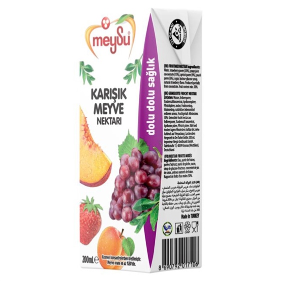Meysu Karışık Meyve Suyu 200 ml
