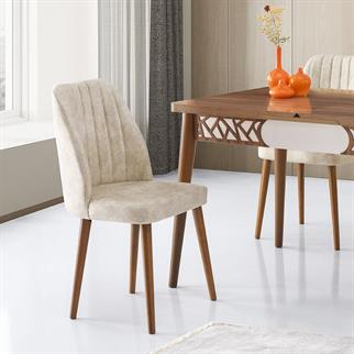 Karataş AF-464 Alfa Sandalye D-01/ Ceviz