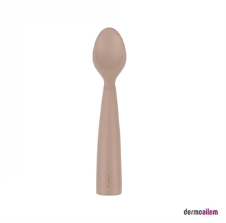 OİOİ Nam Nam Silikon Kaşık Bej