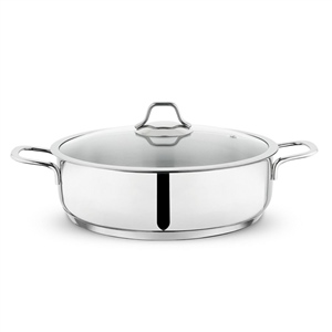 Schafer Held Celık Basık Tencere 24 Cm 2 Prc Inox 04