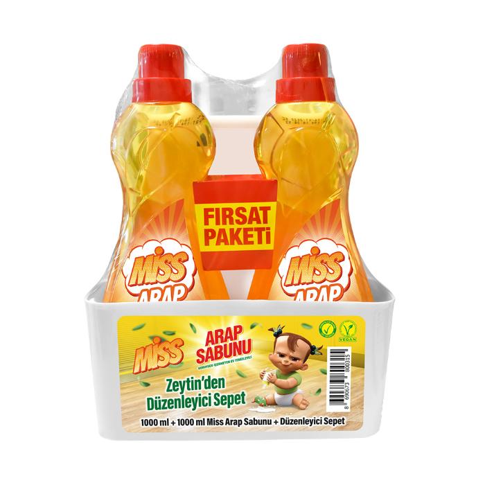 Miss Arap Sabunu 2x1 lt Sepetli