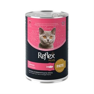 Reflex Plus Pate Somonlu Yavru Kedi Konservesi 395 Gr