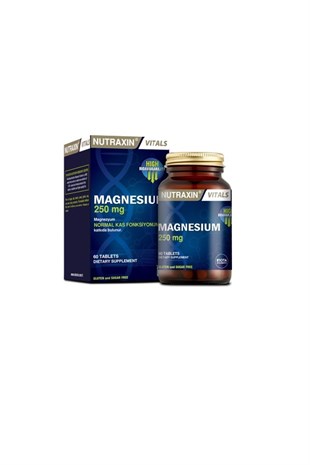 Nutraxin Magnesium 250 mg 60 Tablet