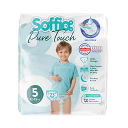Soffio Pure Touch Junior Çocuk Bezi 23'lü 12-25 kg