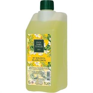 Eyüp Sabri Tuncer Klasik Limon Kolonyası 1 lt - Koruma Kilitli Kapak