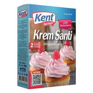 Kent Boringer Krem Şanti 150g Çilekli