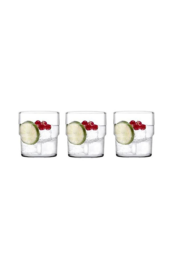 Paşabahçe Hill Su Bardağı 3'lü 200cc