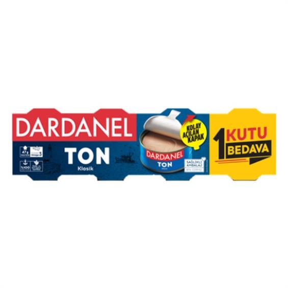 Dardanel Ton 3'lü 75 gr + Hediyeli