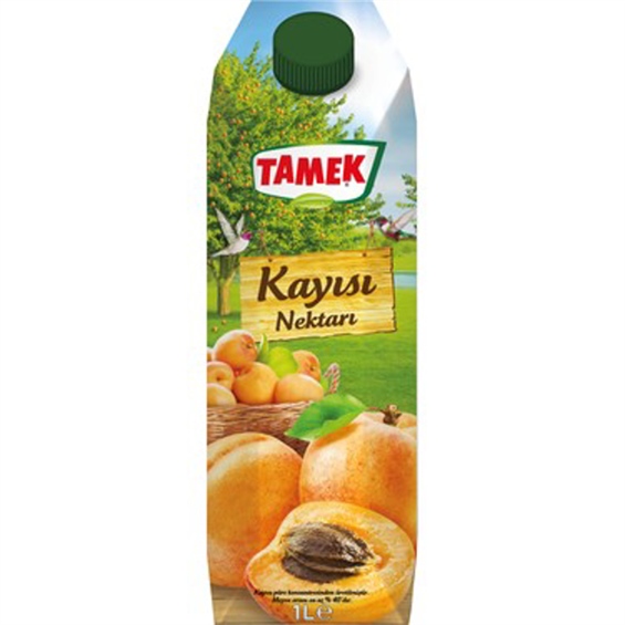 Tamek Meyve Suyu Kayısı 1 lt