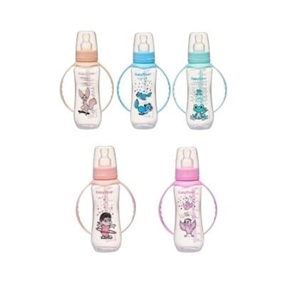 BABYTIME KULPLU PP BIBERON DAMAKLI UÇLU 150cc
