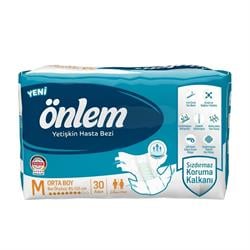 Önlem Yetişkin Hasta Bezi Orta ( Medium ) 30 Adet