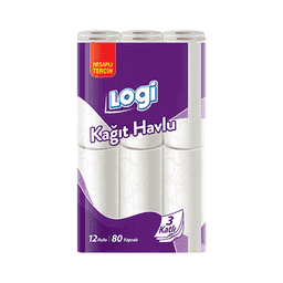 Logi Kağıt Havlu 3 Katlı 12'li