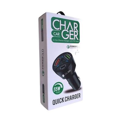 SUBZERO 55W OTO USB+ PD SARJ BASLIK CR10