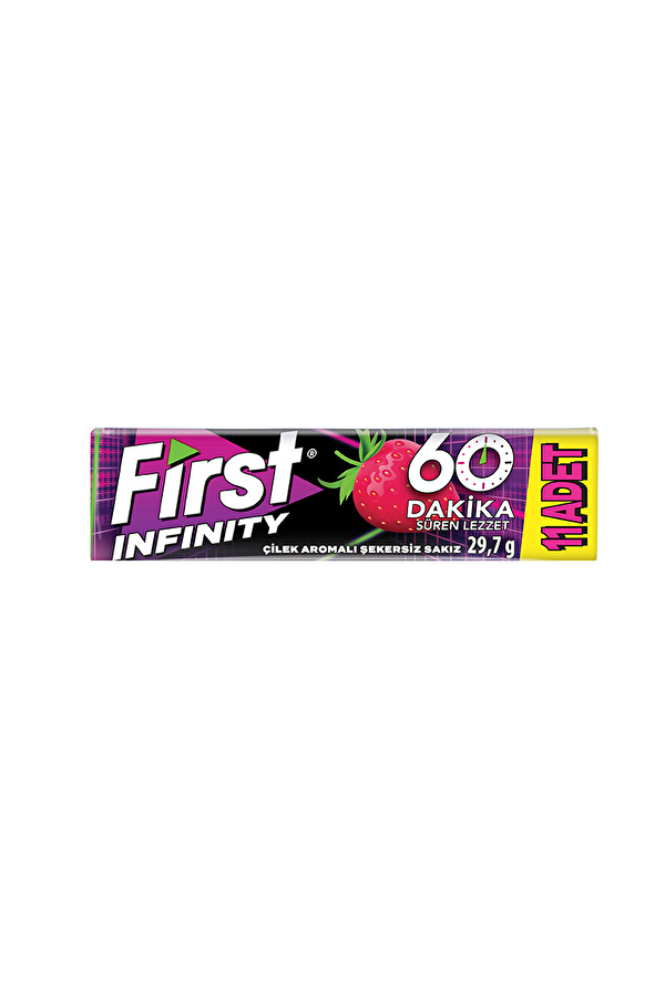 First Infinity 11S Stick Çilek Aromalı Sakız 29,7 g