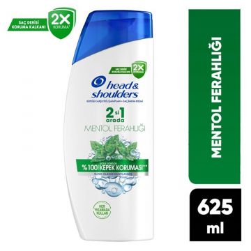 Head & Shoulders Şampuan Mentol Ferahlığı 2si1 625 Ml