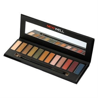 New Well Porselen Make-Up Far Paleti 12'lı