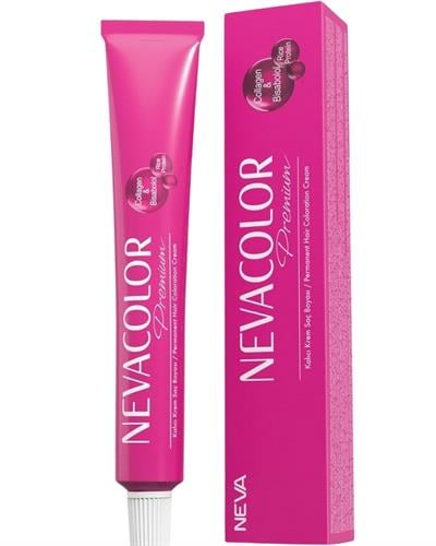 Neva Color Premium Kalıcı Krem Saç Boyası 0.11 Yoğun Mavi