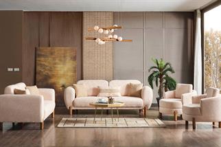 Milanor Nevada Maksi Koltuk Takımı 3+3+1+1