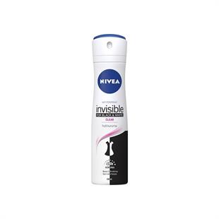 Nive Sprey Deodorant Invisible for Black & White Clear 150 ml