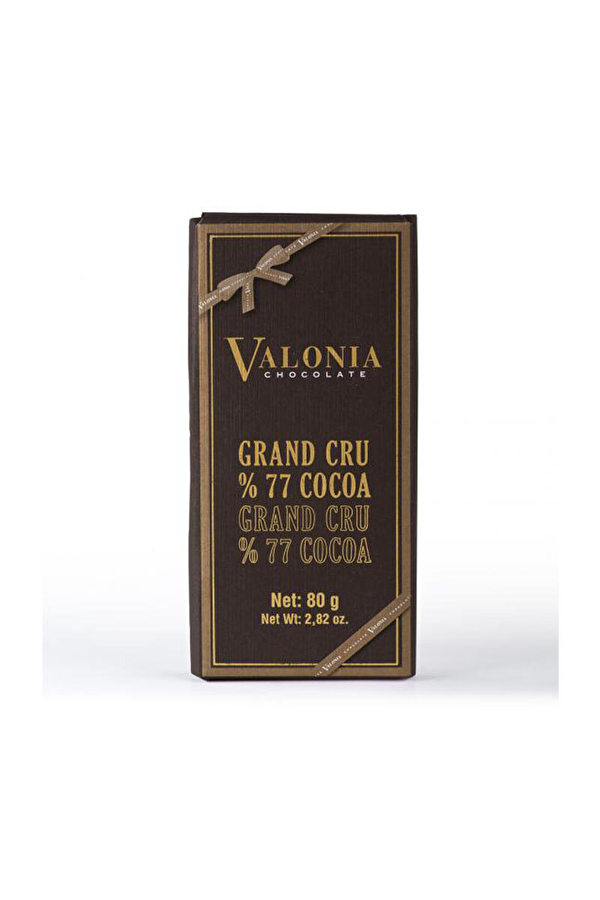 Valonia Grand Cru Cocoa %77 Çikolata 80G