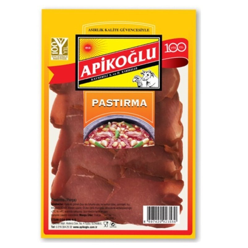 Apikoğlu Pastırma Parça 80 gr