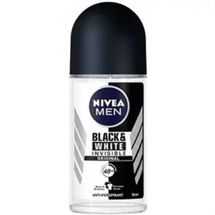 Nivea Black & White Invisible Roll-On For Men Original 50 ml