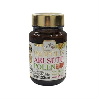 Bee'o Up Propolis Arı Sütü Polen Çocuk 60 Çiğneme Tableti