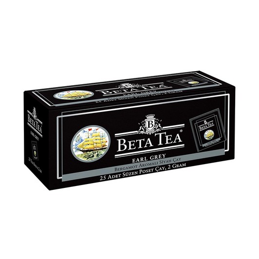 Beta Tea Earl Grey Bardak Poşet 25x2 Gr