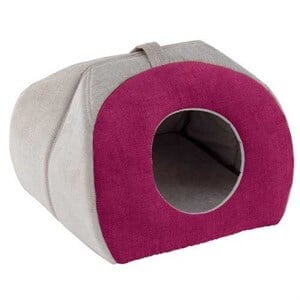 Ferplast Tulip Kedi Köpek Evi Fuşya Small