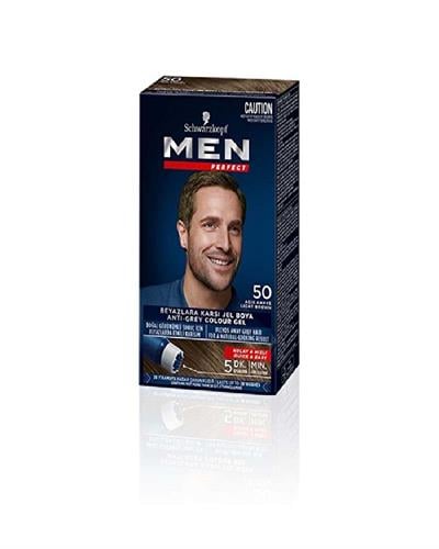 Men Perfect Perfect Erkek No:50 Açık Kahve Saç Boyası