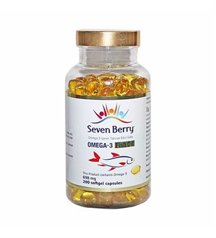 Seven Berry Omega-3 Fish Oil 200 Kapsül