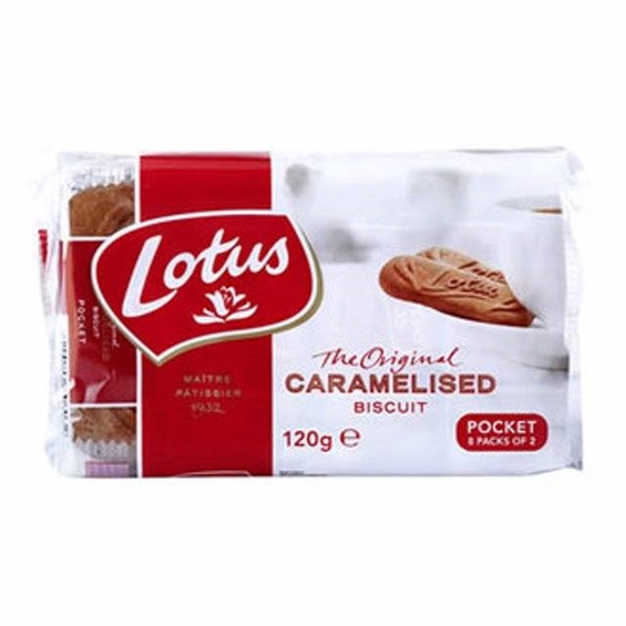 Lotus Biscoff Karamelli Bisküvi 124 Gr