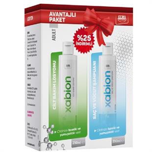 Xabion Cilt Bakim Losyonu Saç ve Vücut Şampuanı Yetişkin 250 ml - Avantaj Paket