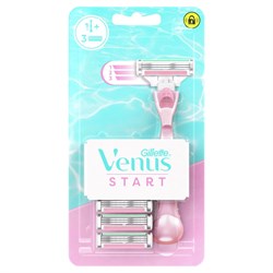 Gillette Venus Start Tıraş Bıçağı + Yedek 3'lü
