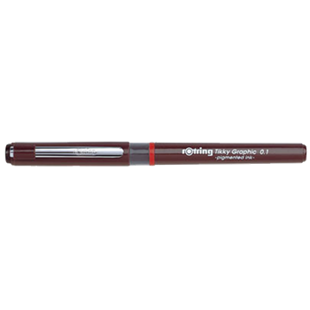 Rotring Çizim Kalemi Grafik Tikky 01 mm 1904750