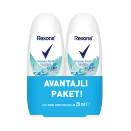 Rexona Shower Fresh Roll On 20+20 Ml