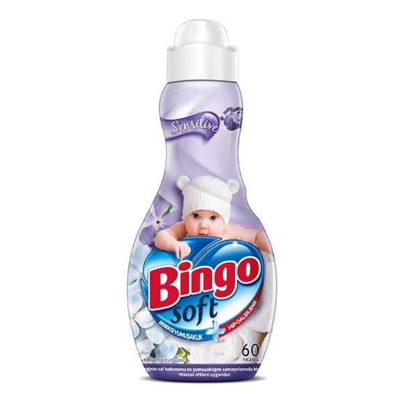 Bingo Sensitive Konsantre Yumuşatıcı 1440  ml