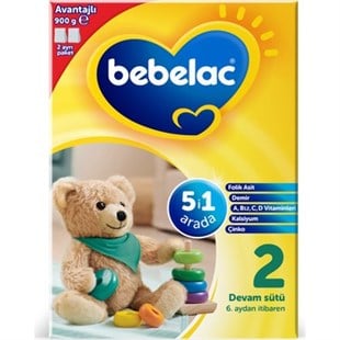 Bebelac 2 Devam Sütü 900 gr