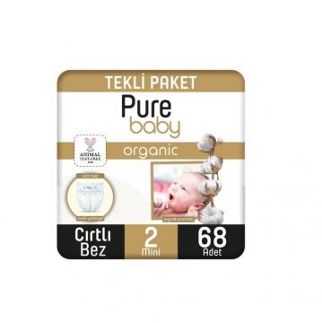 PURE BABY 3-6 KG 68 ADET