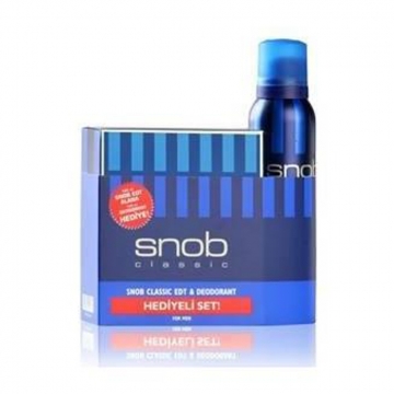 Snob Edt Deodorant 150 ml Set